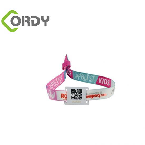 사용자 지정 인쇄 RFID 짠 팔찌