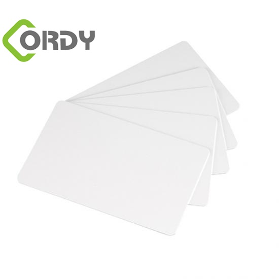 빈 흰색 카드 rfid 카드